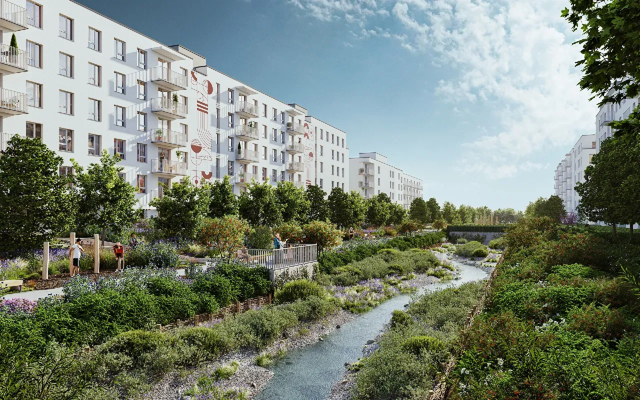 Новые квартиры на продажу Warszawa, Mokotów. 3